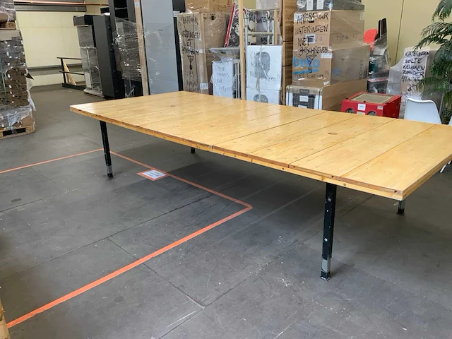 Kantinetafel 386x173x83 cm - afbeelding 2 van  9