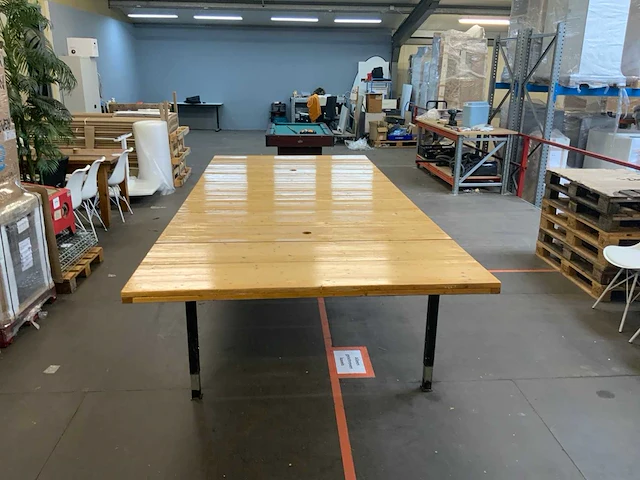 Kantinetafel 386x173x83 cm - afbeelding 4 van  9
