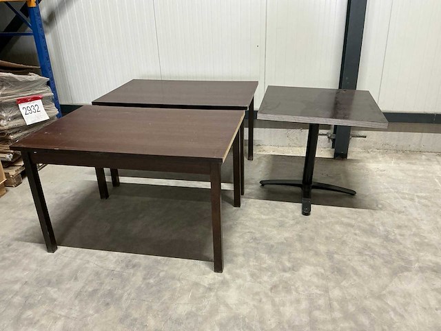 Kantinetafel (3x) - afbeelding 1 van  3