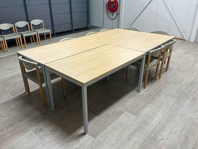 Kantinetafel (4x) - afbeelding 1 van  4