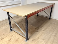 Kantinetafel + 6 stoelen, gedemonteerd - afbeelding 4 van  5