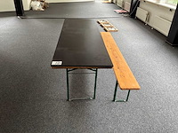 Kantinetafel en bank - afbeelding 2 van  9