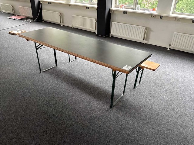 Kantinetafel en bank - afbeelding 3 van  9