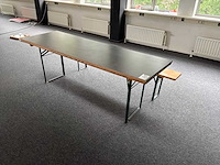 Kantinetafel en bank - afbeelding 3 van  9