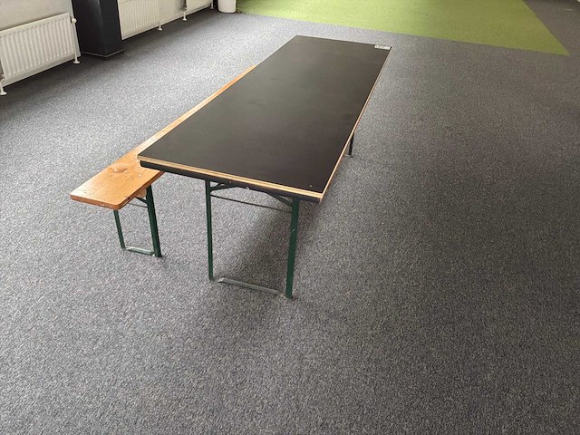Kantinetafel en bank - afbeelding 5 van  9