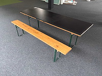 Kantinetafel en bank - afbeelding 6 van  9