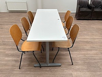Kantinetafel en stoelen - afbeelding 2 van  6