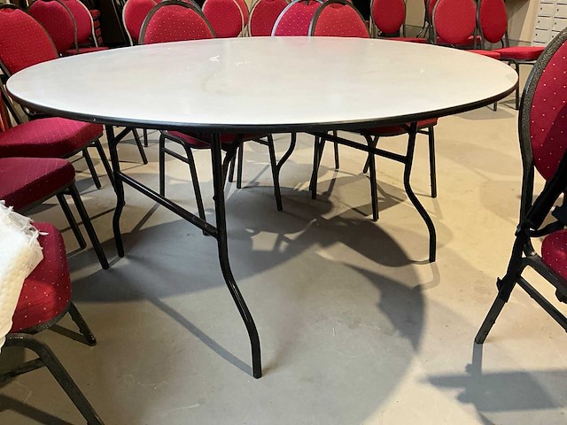 Kantinetafel / klaptafel (7x) - afbeelding 1 van  5