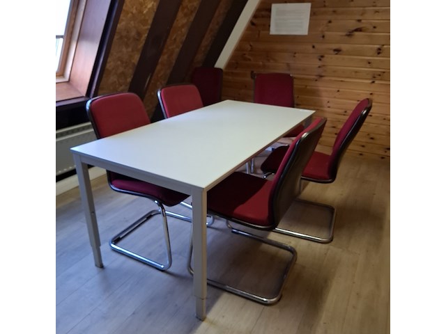 Kantinetafel met 10x stoel - afbeelding 1 van  4