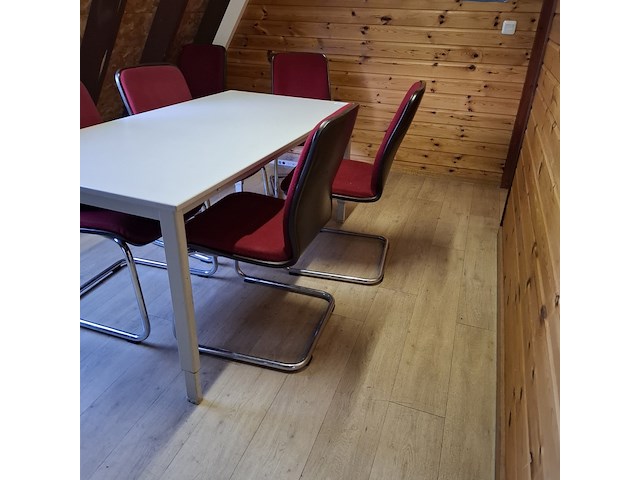 Kantinetafel met 10x stoel - afbeelding 2 van  4