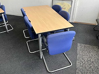 Kantinetafel met 12 stoelen (2x) - afbeelding 3 van  5
