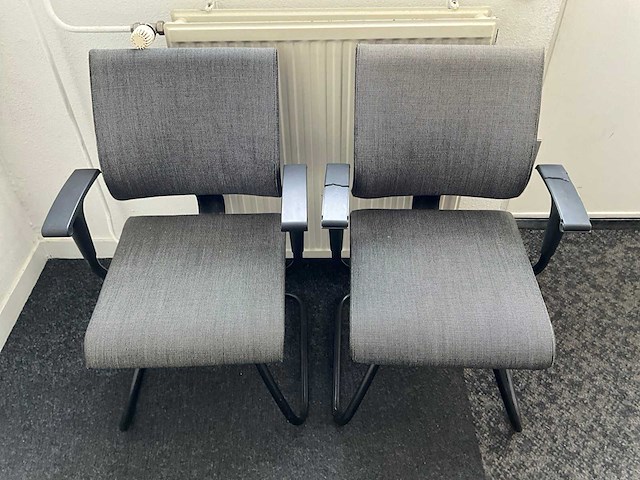 Kantinetafel met 12 stoelen (2x) - afbeelding 4 van  5