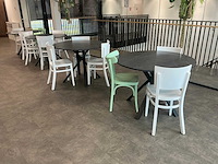 Kantinetafel met 3 stoelen (4x) - afbeelding 2 van  10