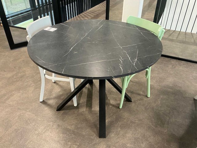 Kantinetafel met 3 stoelen (4x) - afbeelding 3 van  10