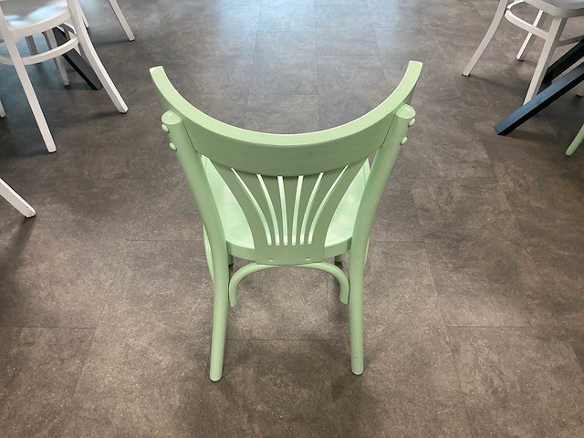 Kantinetafel met 3 stoelen (4x) - afbeelding 9 van  10