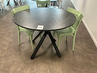 Kantinetafel met 3 stoelen (4x) - afbeelding 3 van  10