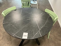 Kantinetafel met 3 stoelen (4x) - afbeelding 4 van  10