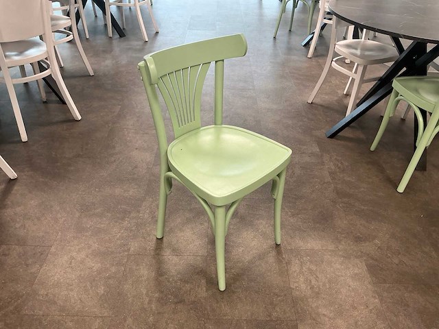 Kantinetafel met 3 stoelen (4x) - afbeelding 8 van  10