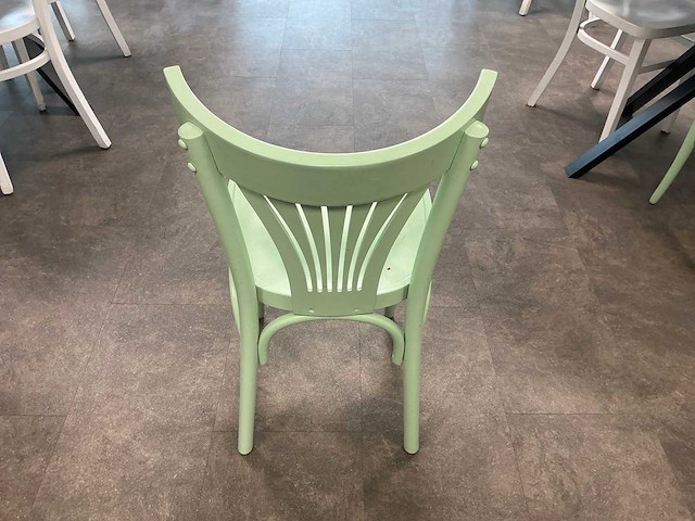 Kantinetafel met 3 stoelen (4x) - afbeelding 9 van  10