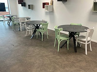 Kantinetafel met 3 stoelen (4x) - afbeelding 10 van  10