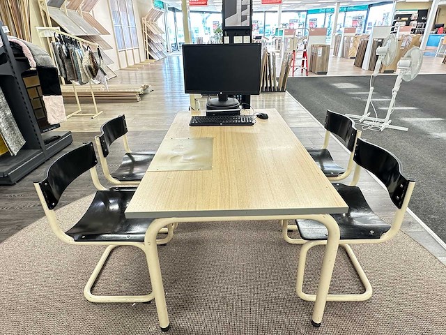 Kantinetafel met 4 stoelen - afbeelding 1 van  3