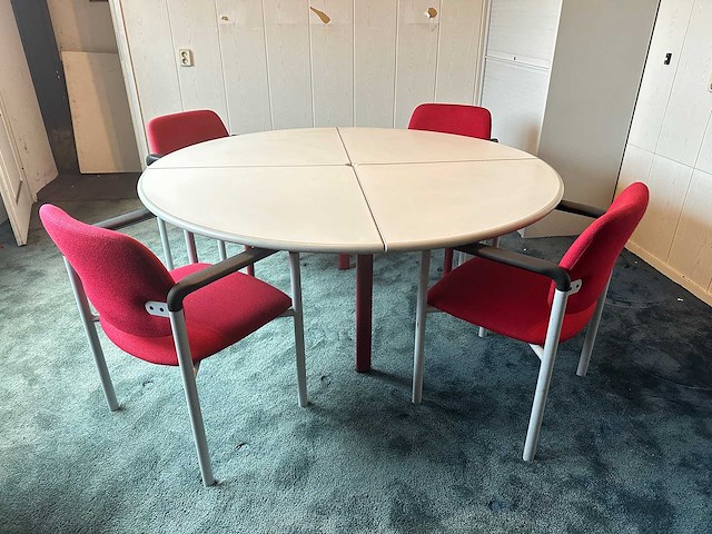Kantinetafel met 4 stoelen - afbeelding 1 van  3
