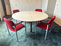 Kantinetafel met 4 stoelen - afbeelding 1 van  3