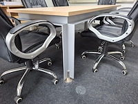 Kantinetafel met 6x bureaustoel - afbeelding 2 van  4