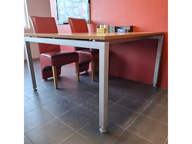 Kantinetafel met 6x stoel - afbeelding 4 van  7