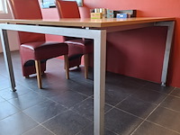 Kantinetafel met 6x stoel - afbeelding 4 van  7