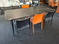 Kantinetafel met 6x stoel - afbeelding 1 van  3