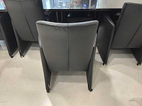 Kantinetafel met 8 verrijdbare stoelen - afbeelding 4 van  4