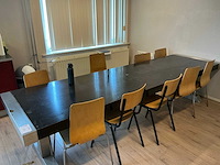 Kantinetafel met 9 stoelen - afbeelding 1 van  11