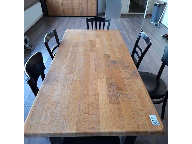 Kantinetafel met 9x diverse stoel - afbeelding 7 van  8