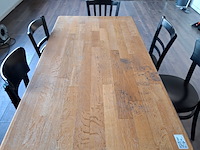 Kantinetafel met 9x diverse stoel - afbeelding 7 van  8