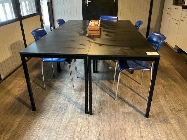 Kantinetafel met stoel - afbeelding 2 van  8