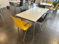 Kantinetafel met stoelen (10x) - afbeelding 4 van  10
