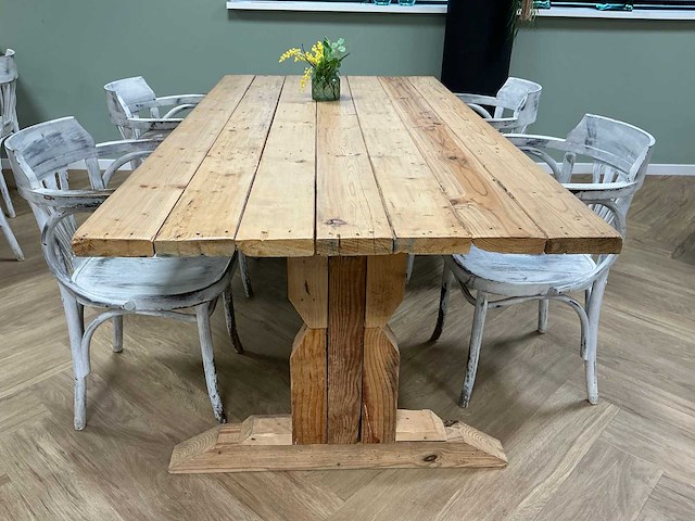 Kantinetafel met stoelen (2x) - afbeelding 6 van  6