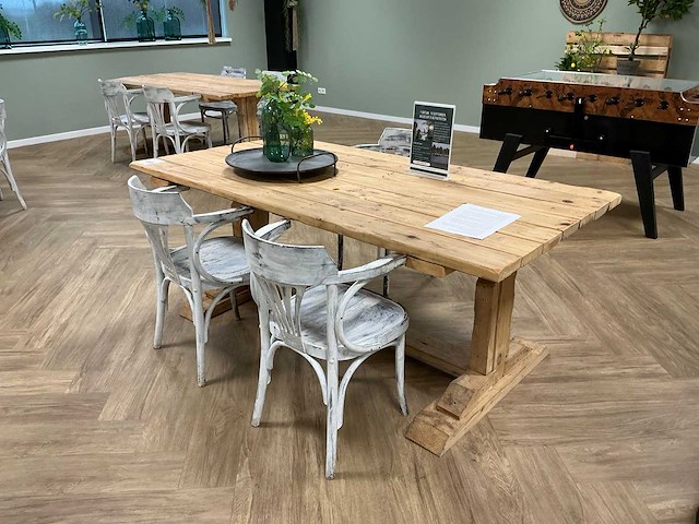 Kantinetafel met stoelen (2x) - afbeelding 1 van  7