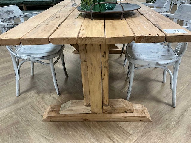 Kantinetafel met stoelen (2x) - afbeelding 3 van  7