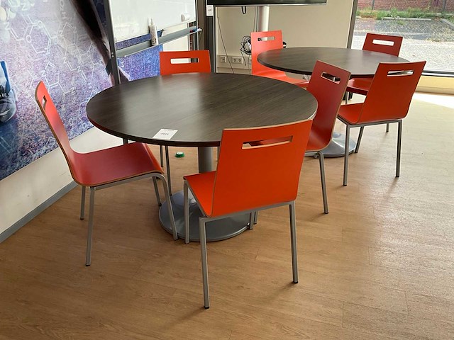 Kantinetafel met stoelen (2x) - afbeelding 1 van  3