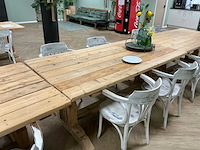 Kantinetafel met stoelen (3x) - afbeelding 3 van  6