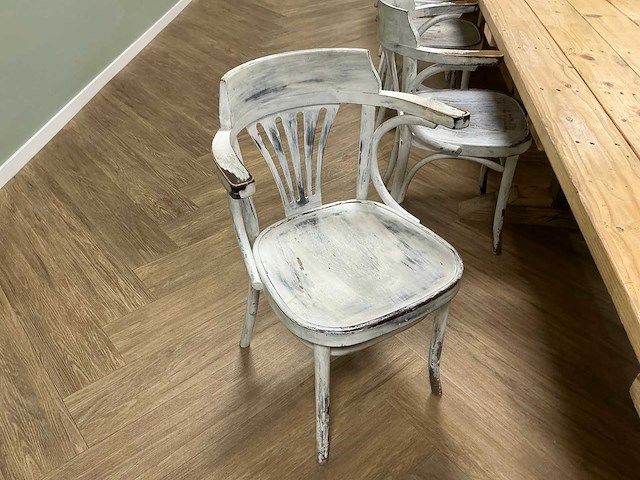 Kantinetafel met stoelen (3x) - afbeelding 5 van  6