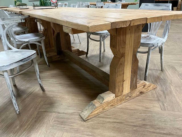 Kantinetafel met stoelen (3x) - afbeelding 6 van  6