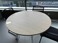 Kantinetafel met stoelen (3x) - afbeelding 3 van  5