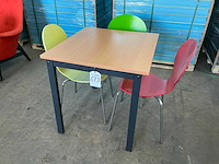 Kantinetafel met stoelen - afbeelding 1 van  3