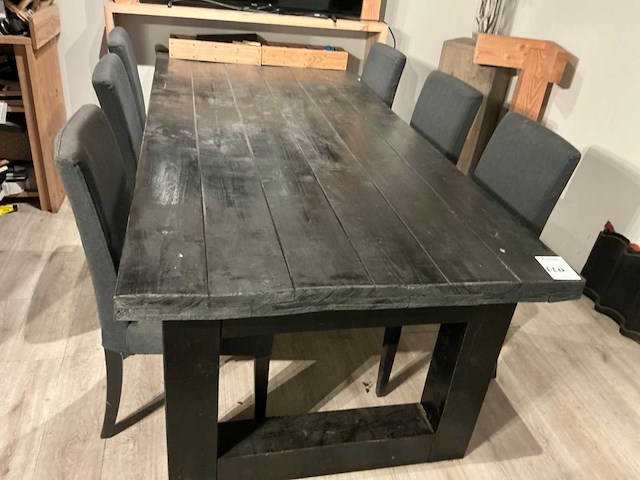 Kantinetafel met stoelen - afbeelding 1 van  3