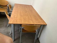 Kantinetafel met stoelen - afbeelding 3 van  4