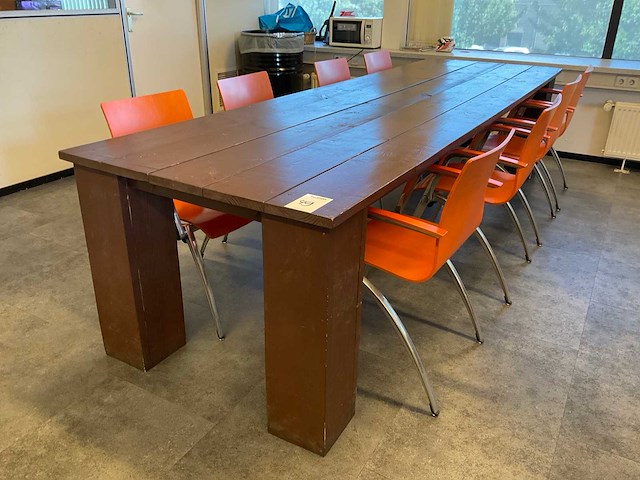 Kantinetafel met stoelen - afbeelding 1 van  6