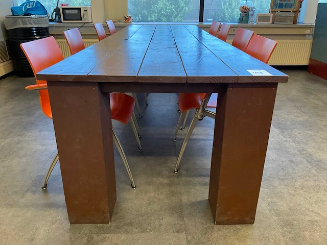 Kantinetafel met stoelen - afbeelding 3 van  6